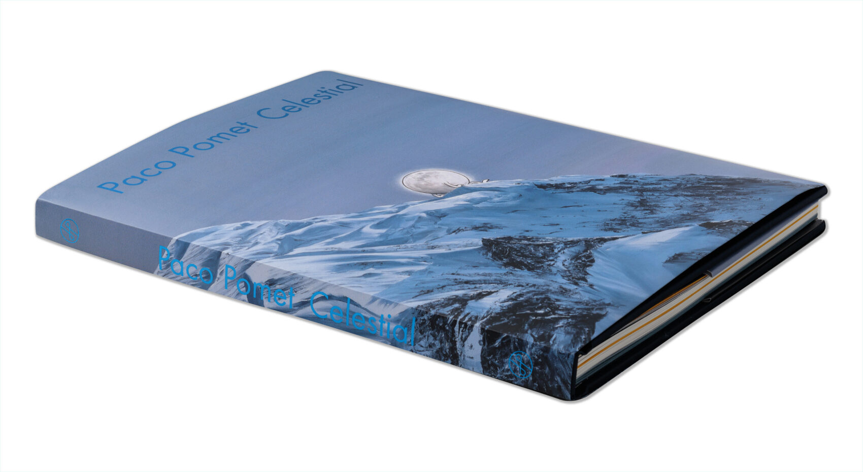 Discover the design of Celestial, a 112-page art book by Paco Pomet. Designed by VIKA using sustainable materials, unique paper stocks, Futura typography and cosmic sequencing to reflect the Sun and Moon. Celestial by Paco Pomet – Limited edition art book designed by VIKA Books, featuring sustainable materials, midnight blue foil, and Pantone blue celestial charting. Design: VIKA Books – VIKA is an award-winning designer of artist-led books and interactive publications. Known for concept-driven print and digital work, her practice centres visual narrative, accessibility, and sustainable design.