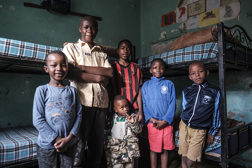 Children are portrayed at the boys’ room at the Kibera Pride Children’s Home, in the city of Nairobi, Kenya, on October 27, 2023.